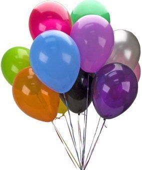 Uçan Balonla Parti Süslemesi