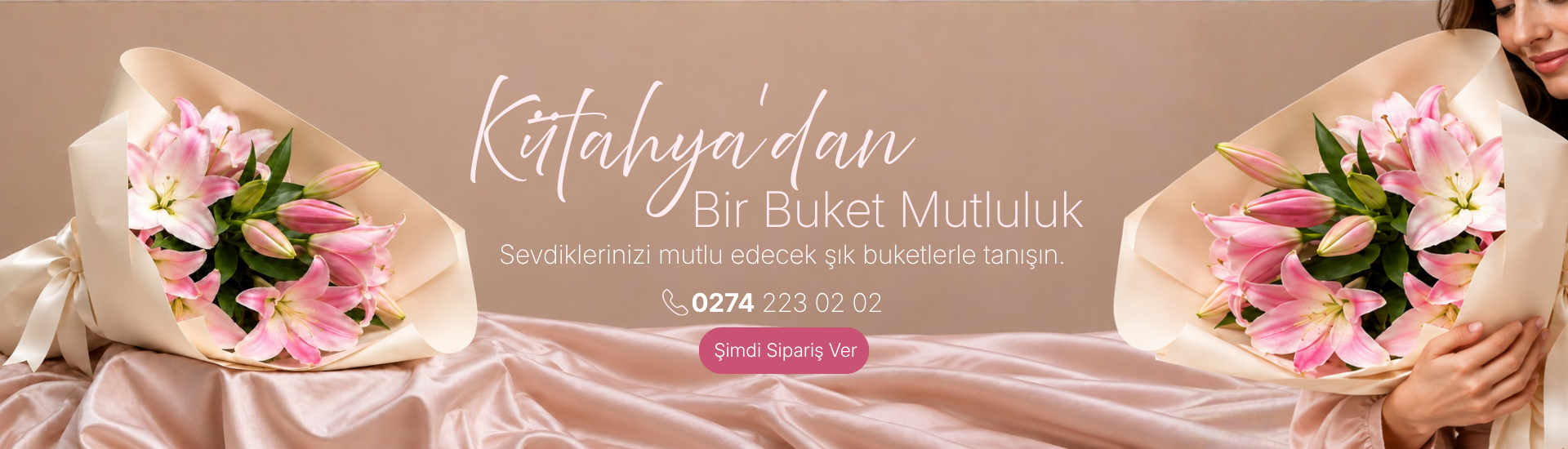 bir buket mutluluk