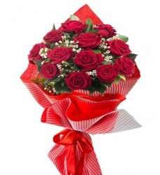 Naif Kırmızı Güller 8 Ad.