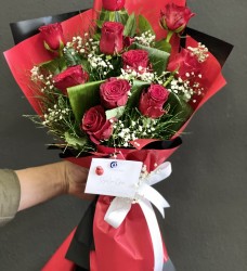 8 Adet Gül Buketi